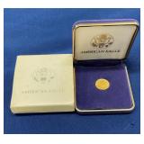 1/10 OZ GOLD $5 AMERICAN EAGLE