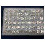 (60) 1941-64 SILVER WASHINGTON QUARTERS