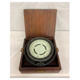 US NAVY 1943 WWII SHIPS COMPASS