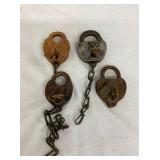 EARLY RR LOCKS B&O