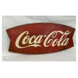 COKE FISHTAIL SIGN 26X13