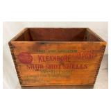 WOODEN KLEANBORE AMMO REMINGTON BOX