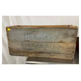 WOODEN CHOC. CRATE