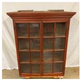 EARLY 16 PANE HUTCH TOP