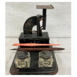EARLY VINTAGE INK WELL SET
