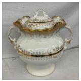 ENGLISH CHAMBER POT W/ LID