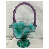 11" ARTIST SIGNED BASKET