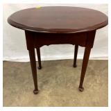 MAH. 1 DRAWER SIDE TABLE