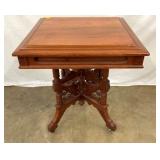 WALNUT EASTLAKE TABLE 27X27