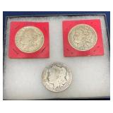 MORGAN SILVER DOLLARS 1896-1921