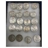 1941-46 SILVER WALKING LIB. 1/2