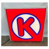 CIRCLE K LIGHTUP EMB. SIGN