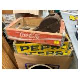 COCA COLA AND PEPSI CARTONS