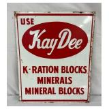 SST KAY DEE MINERAL BLOCKS SIGN