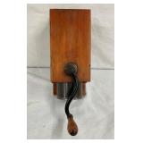 13" WOODEN COFFEE GRINDER