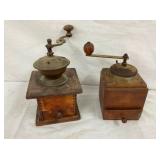 EARLY COFFEE GRINDERS