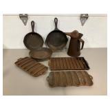 SEV. PIECES CAST IRON WARE