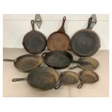 CAST IRON SKILLETS