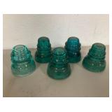 EARLY GLASS INSULATORS