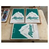 NOS SST ALPINE SIGNS