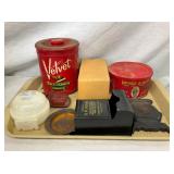COLLECTION VARIOUS TOBACCO TINS
