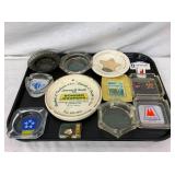 EARLY COLLECTION ADV. ASHTRAYS
