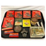 OLD STOCK ITEMS CATS PAW, ETC