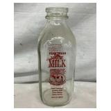 EARLY MAINE MILK BOTTLE