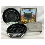 COLLECTION ADVERTISING ASHTRAYS
