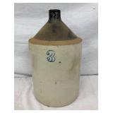 3G. STONEWARE JUG