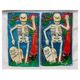 EARLY HALLOWEEN DECORATIONS EMB. 15X27