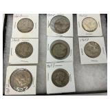 1957-63 SILVER FRANKLIN 1/2