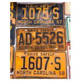 1957-58 LIC. TAGS