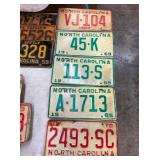 COLLECTION NC LIC. TAGS