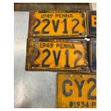 COLLECTION EARLY LIC. TAGS