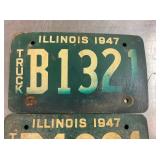 1947 LIC. TAGS