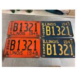 COLLECTION EARLY LIC. TAGS