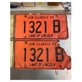 COLLECTION EARLY LIC. TAGS
