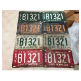 PAIRS IL TAGS 1954-57