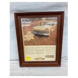 FRAMED FORD AD