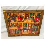 FRAMED CHRISTMAS DECO PUZZLE 34X28