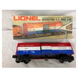 LIONEL OPERATING US MAIL CAR W/ BOX