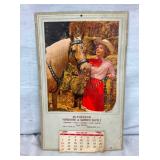 1972 BURLINGTON HARDWARE CALENDAR