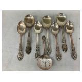 292 GRAMS STERLING SILVER SPOONS