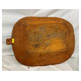 CLOSEUP VIEW HANDCARVED BOTTOM