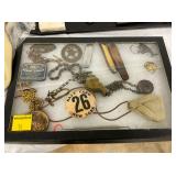 POCKET WATCH, KNIVES, OTHERS