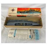USS NC BATTLE SHIP MODEL