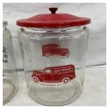 GORDONS STORE JAR W/ LID