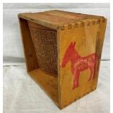 BROWN MULE DOVETAILED BOX
