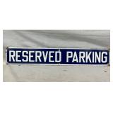 SSP RESERVED PARKING SIGN